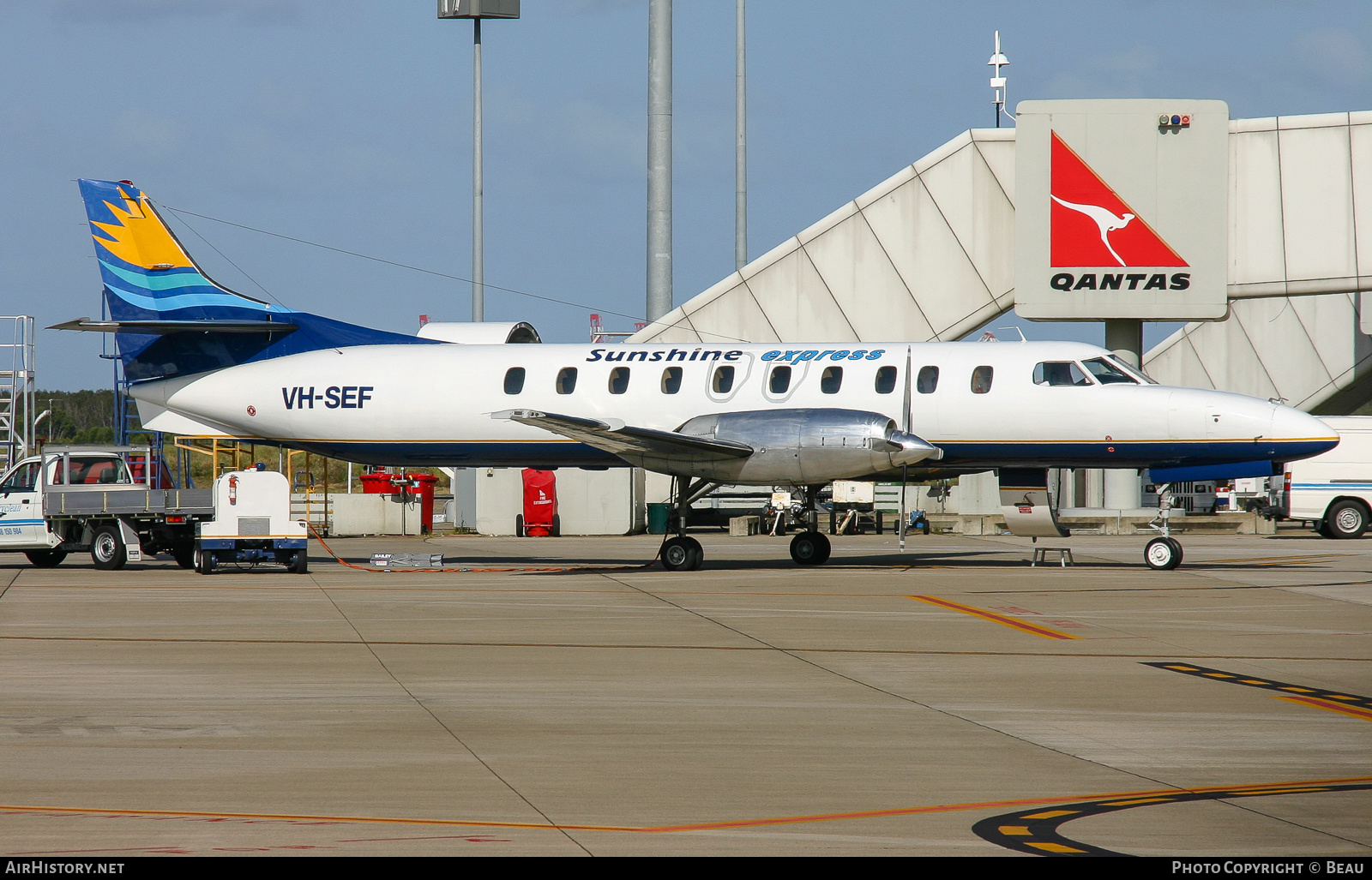 Aircraft Photo of VH-SEF | Fairchild SA-227AC Metro III | Sunshine Express Airlines | AirHistory.net #361892