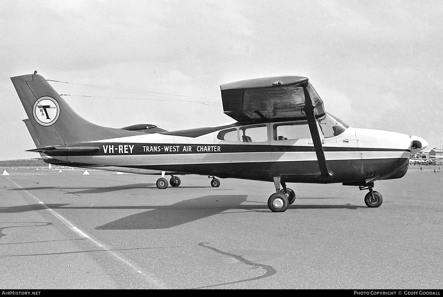 Aircraft Photo of VH-REY | Cessna 210A | Trans West Air Charter | AirHistory.net #361935