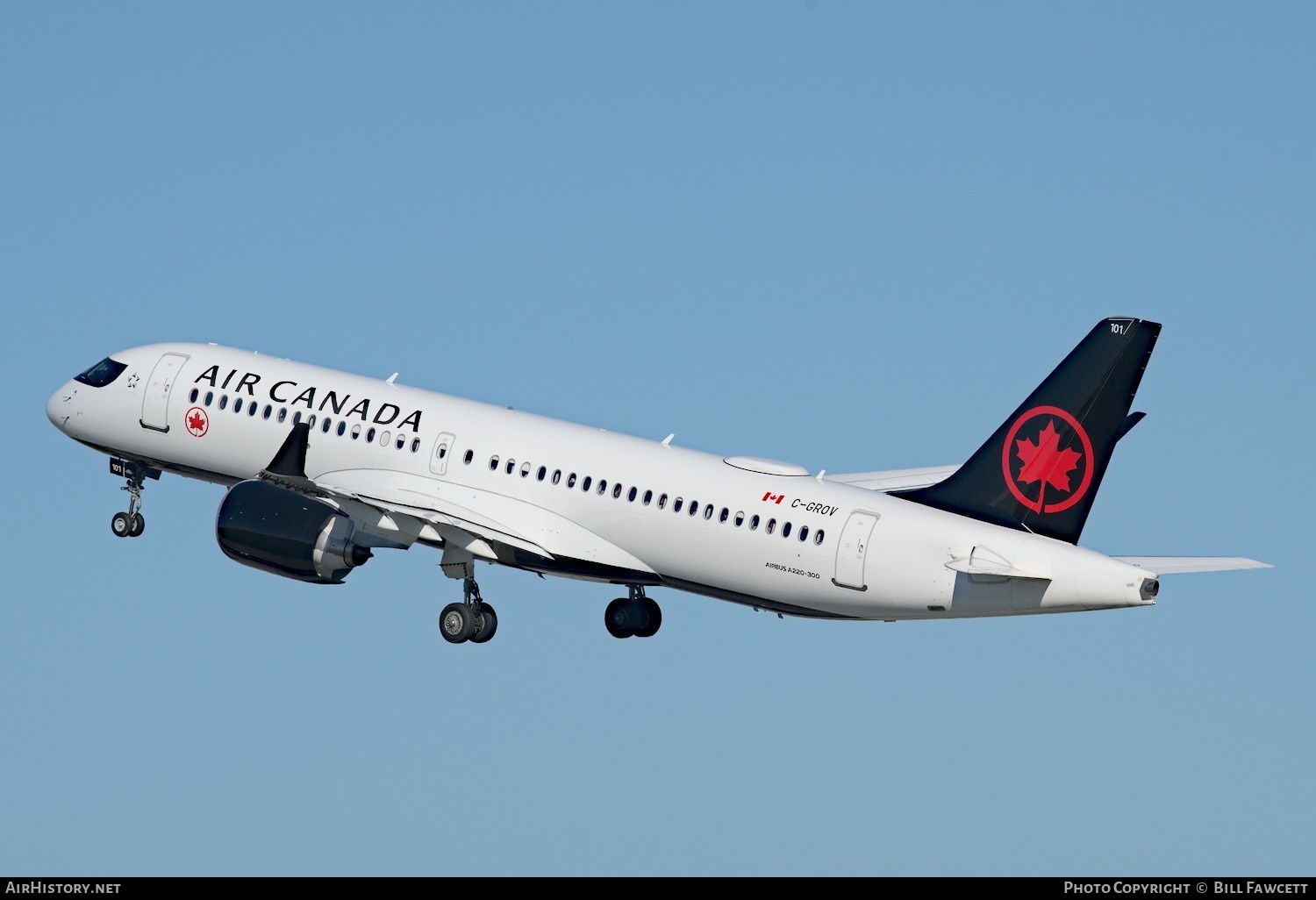 Aircraft Photo of C-GROV | Airbus A220-371 (BD-500-1A11) | Air Canada | AirHistory.net #361940