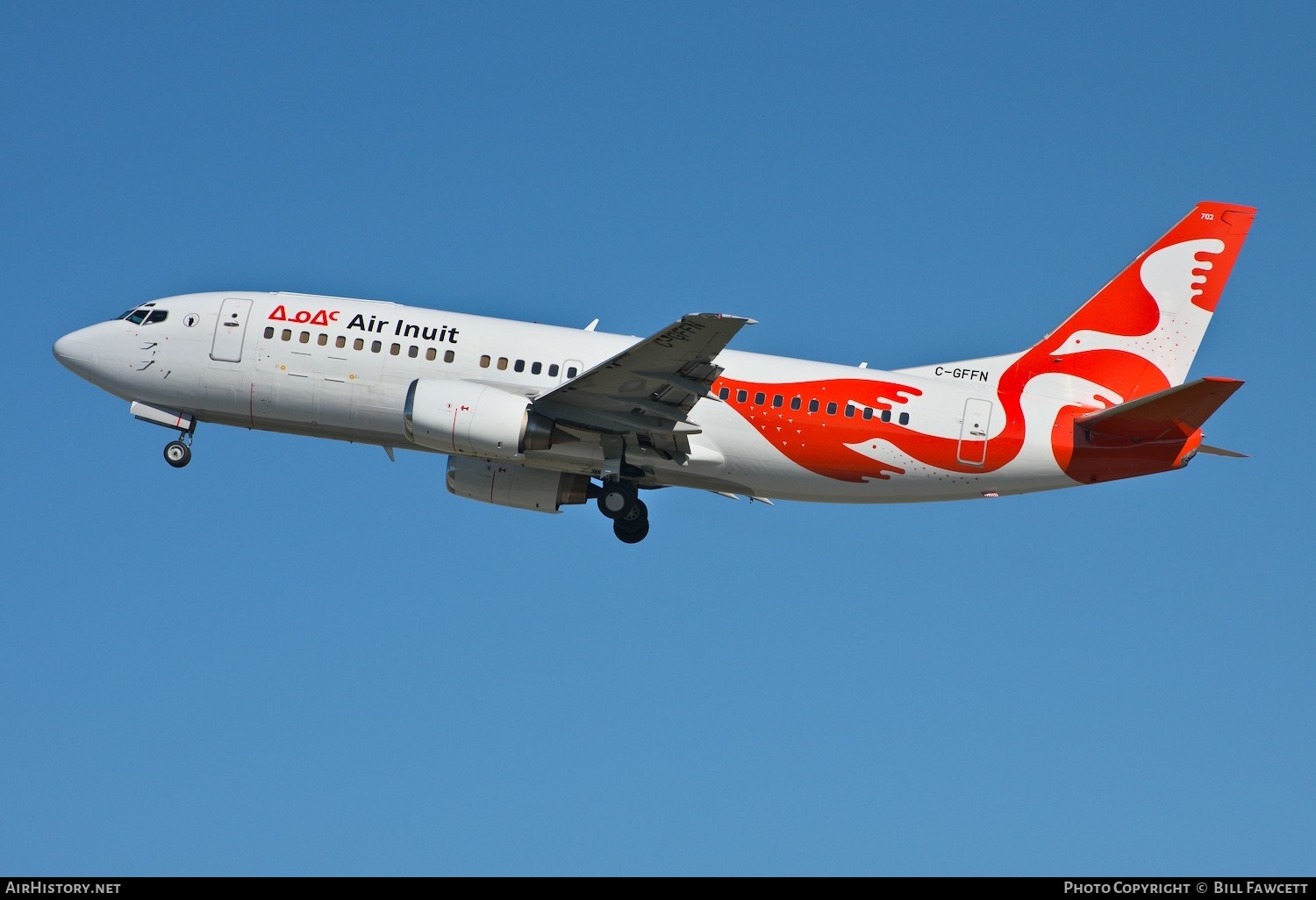 Aircraft Photo of C-GFFN | Boeing 737-33A | Air Inuit | AirHistory.net #361942