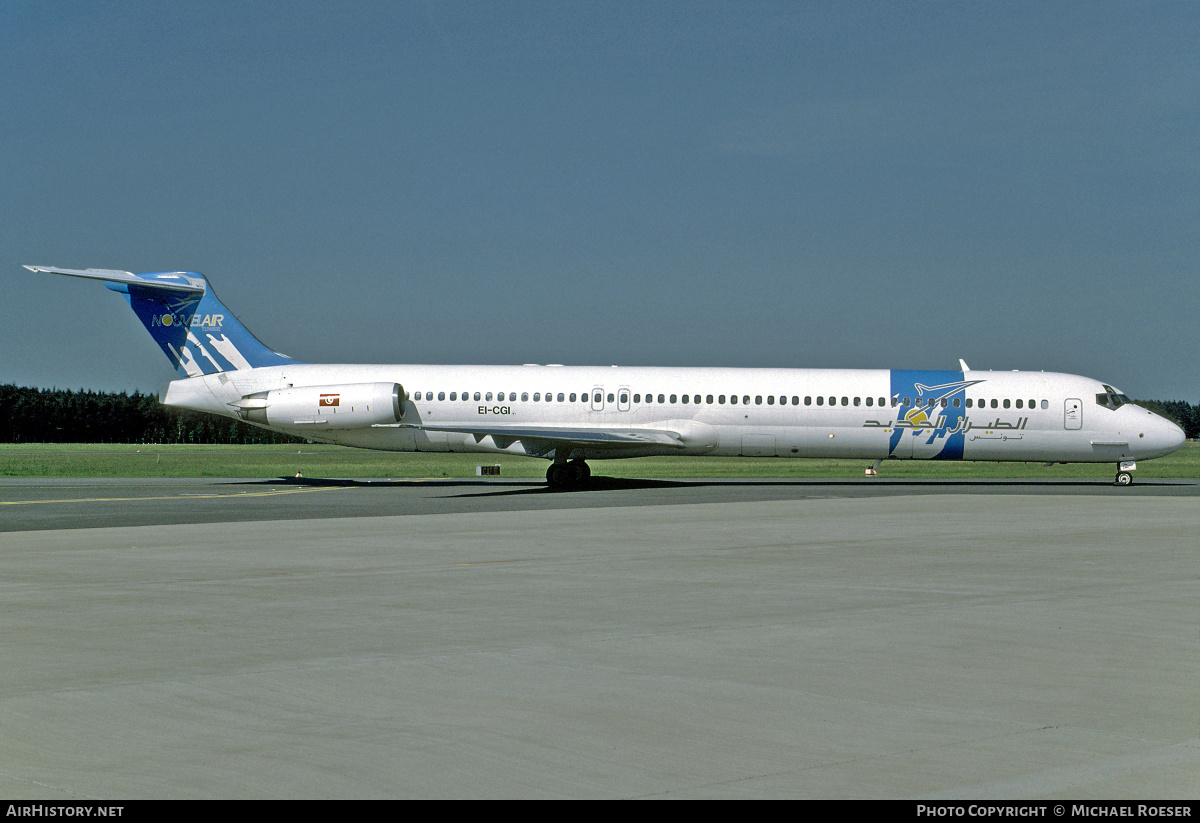 Aircraft Photo of EI-CGI | McDonnell Douglas MD-83 (DC-9-83) | Nouvelair Tunisie | AirHistory.net #361963