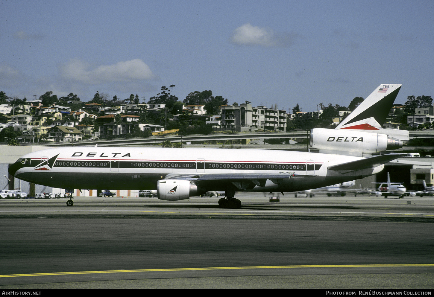 Aircraft Photo of N909WA | McDonnell Douglas DC-10-10 | Delta Air Lines | AirHistory.net #361964