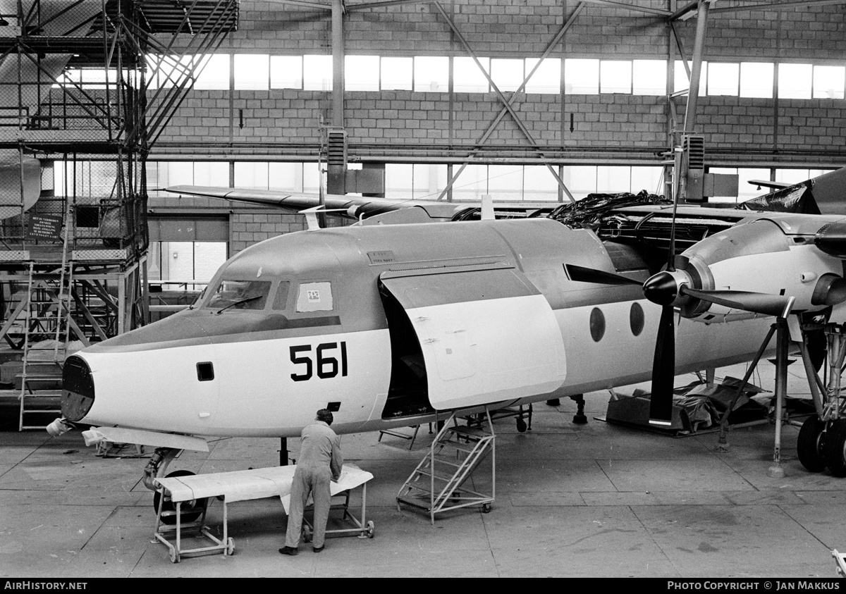 Aircraft Photo of AE-561 / 561 | Fokker F27-400M Troopship | Peru - Navy | AirHistory.net #362012