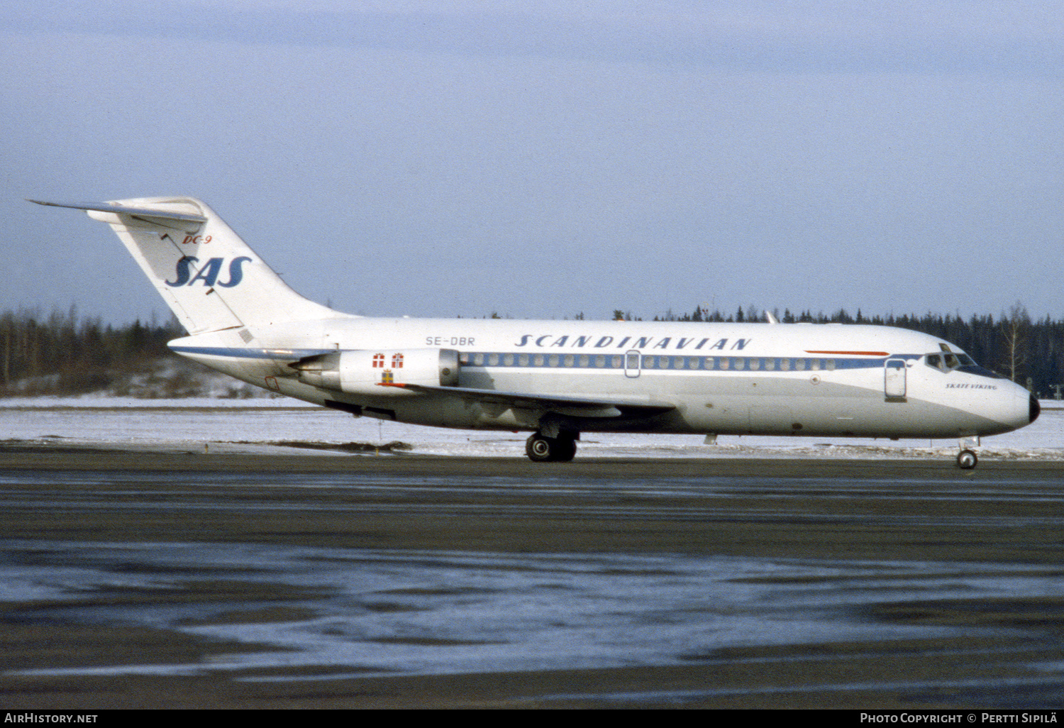 Aircraft Photo of SE-DBR | McDonnell Douglas DC-9-21 | Scandinavian Airlines - SAS | AirHistory.net #362025