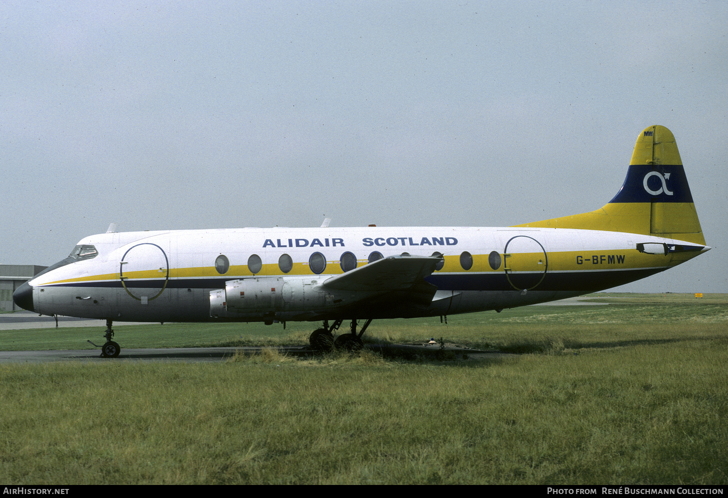 Aircraft Photo of G-BFMW | Vickers 735 Viscount | Alidair Scotland | AirHistory.net #362028