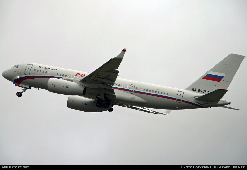 Aircraft Photo of RA-64057 | Tupolev Tu-204-300 | Rossiya - Special Flight Detachment | AirHistory.net #362035