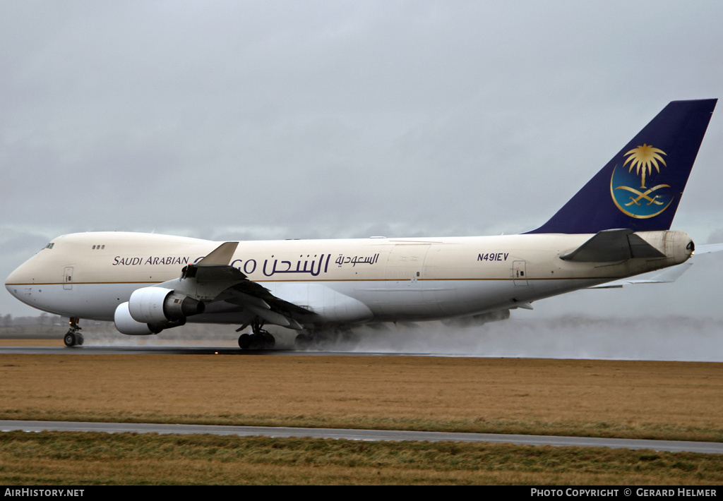 Aircraft Photo of N491EV | Boeing 747-412F/SCD | Saudi Arabian Airlines Cargo | AirHistory.net #362036