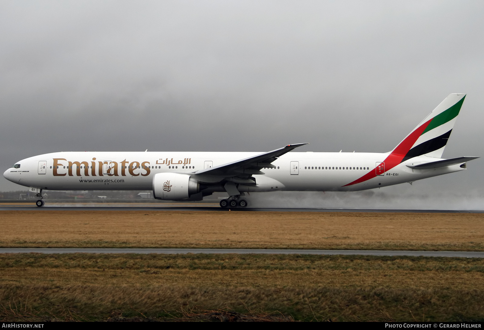 Aircraft Photo of A6-EGI | Boeing 777-31H/ER | Emirates | AirHistory.net #362041