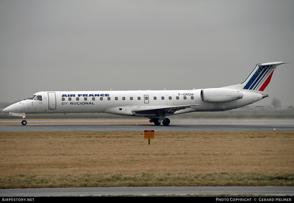 Aircraft Photo of F-GRGM | Embraer ERJ-145EU (EMB-145EU) | Air France | AirHistory.net #362042