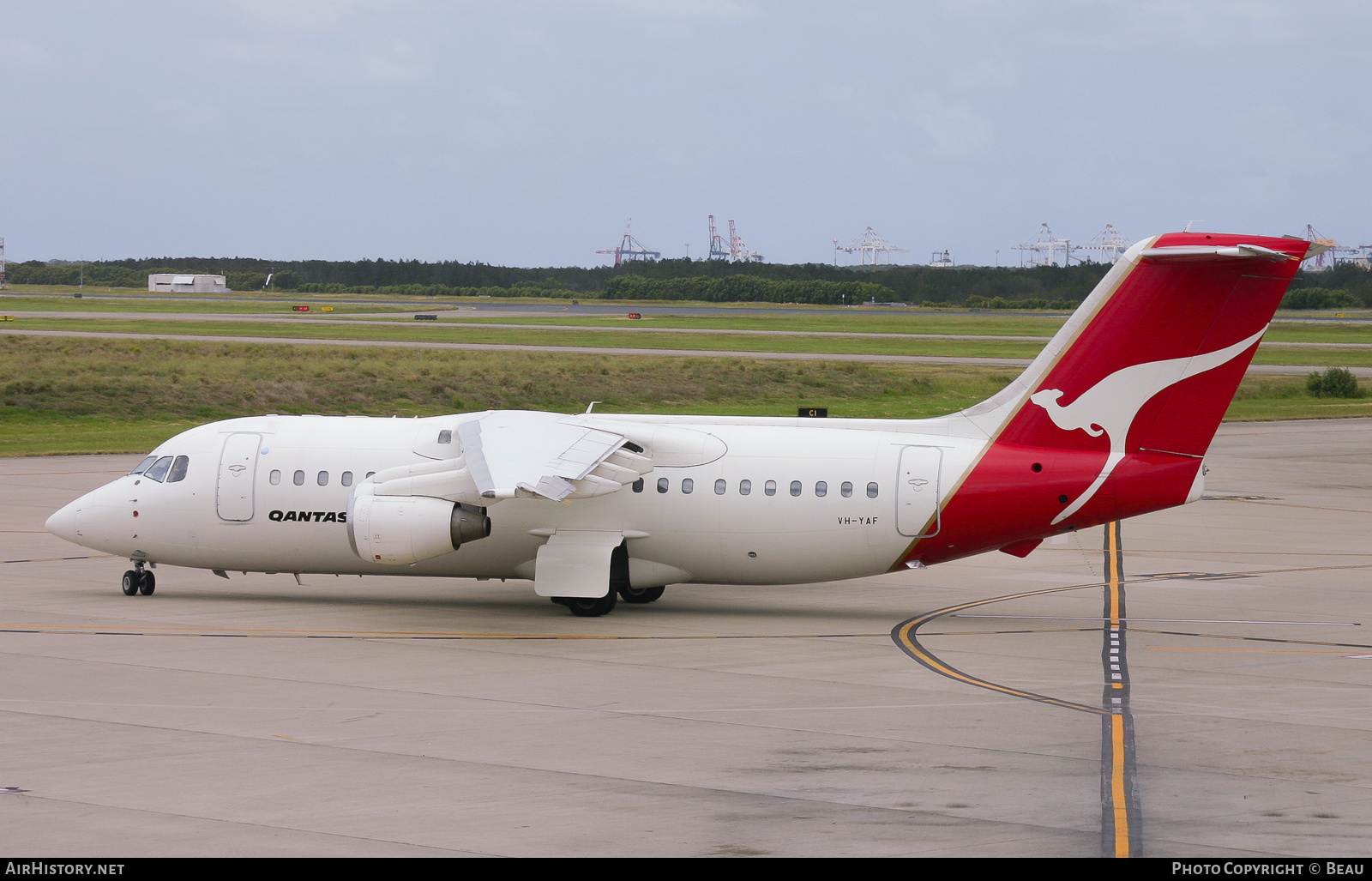 Aircraft Photo of VH-YAF | British Aerospace BAe-146-200A | QantasLink | AirHistory.net #362050