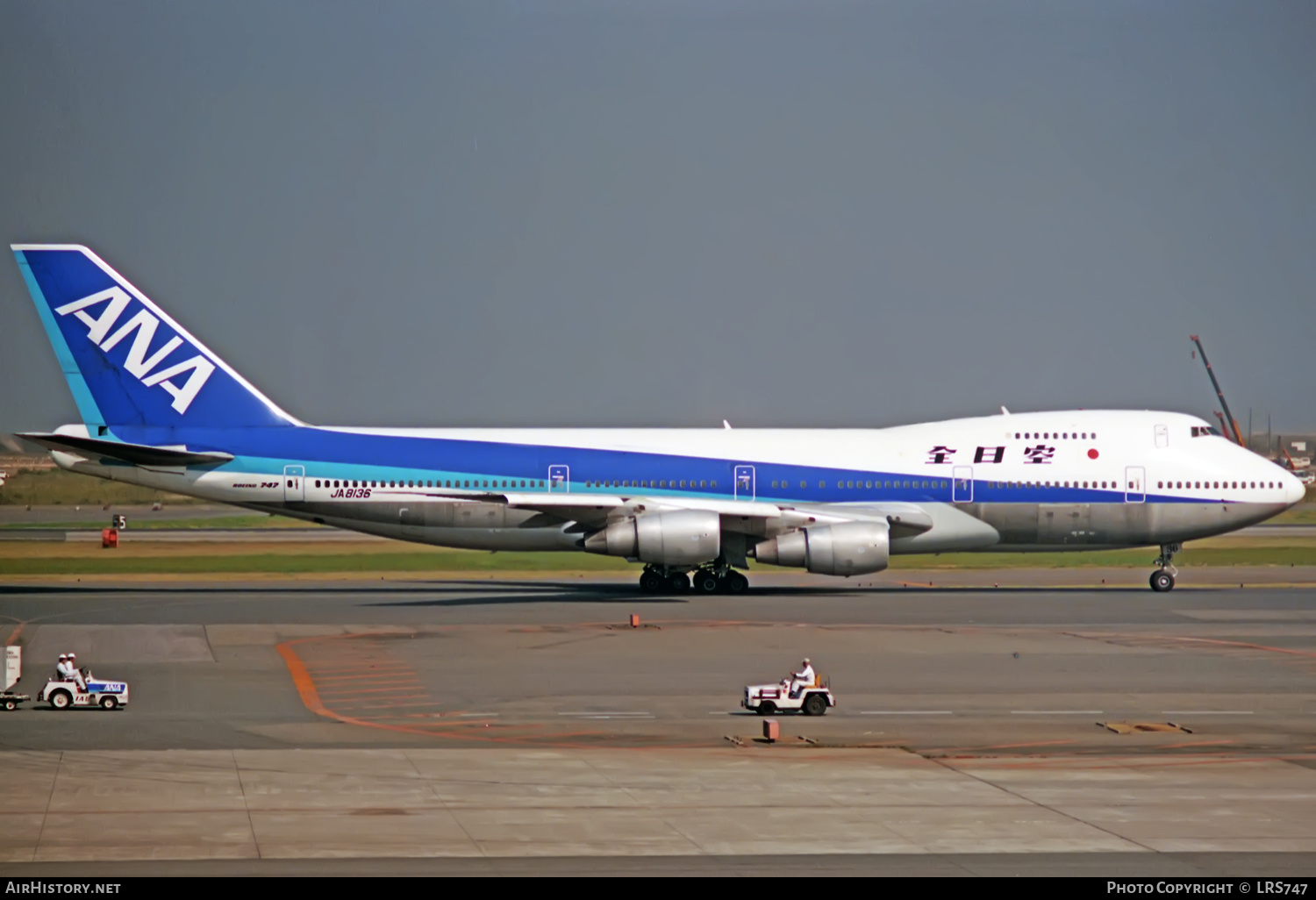 Aircraft Photo of JA8136 | Boeing 747SR-81 | All Nippon Airways - ANA | AirHistory.net #362080