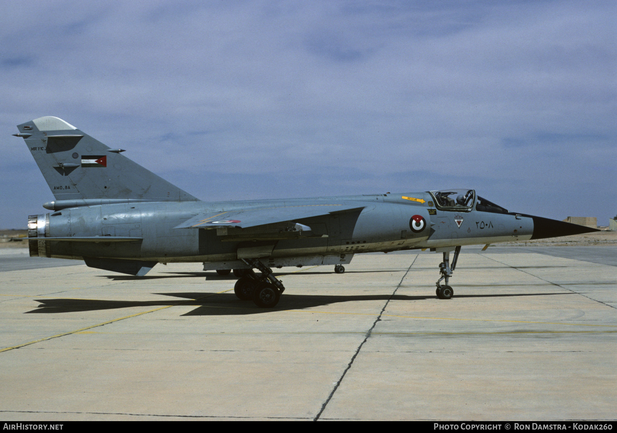 Aircraft Photo of 2508 | Dassault Mirage F1CJ | Jordan - Air Force | AirHistory.net #362081