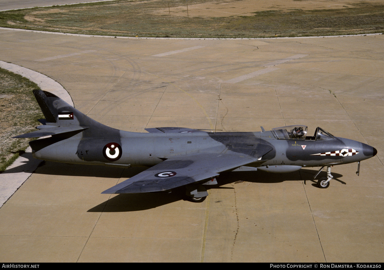 Aircraft Photo of 842 | Hawker Hunter FGA73B | Jordan - Air Force | AirHistory.net #362082