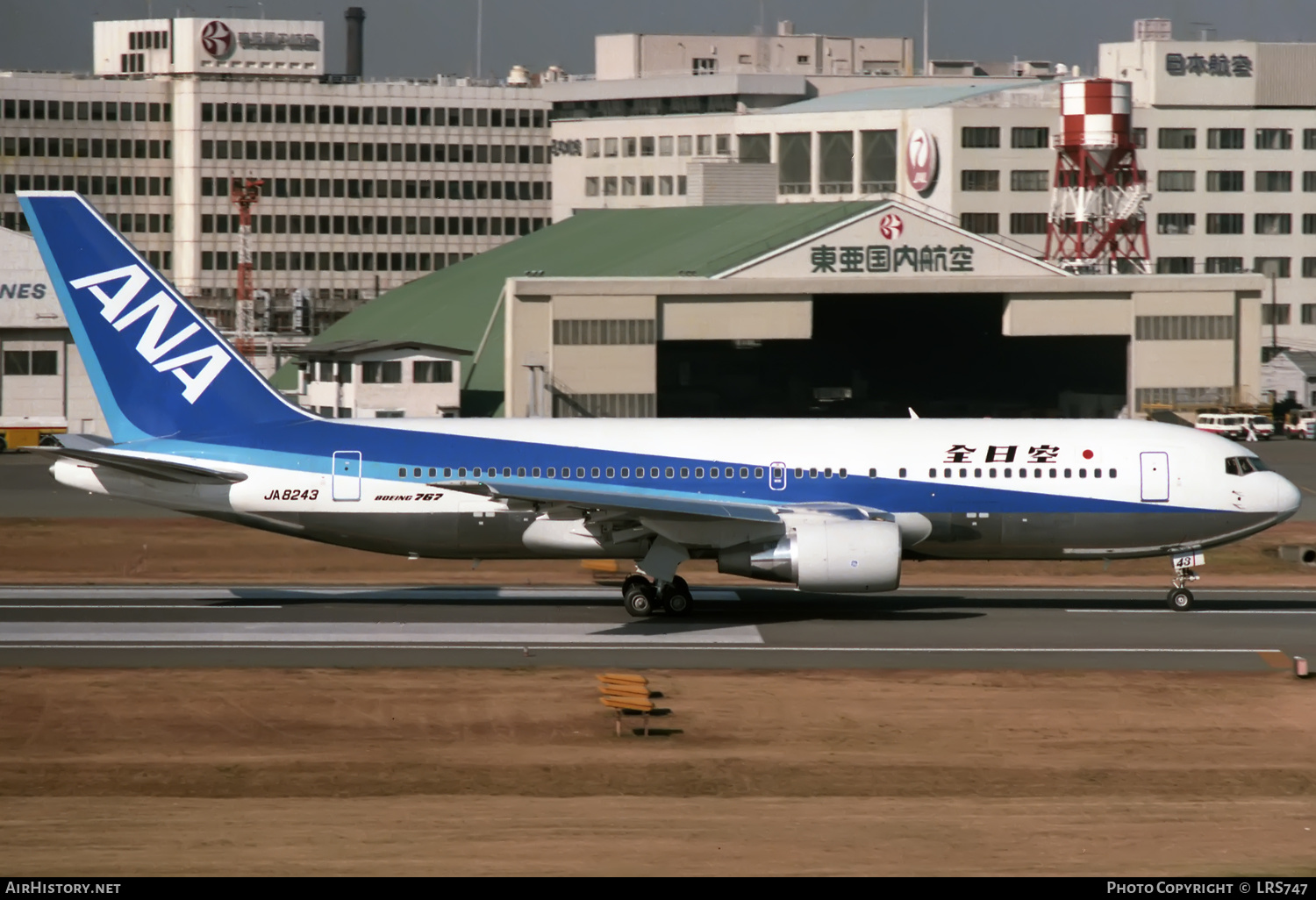 Aircraft Photo of JA8243 | Boeing 767-281 | All Nippon Airways - ANA | AirHistory.net #362087