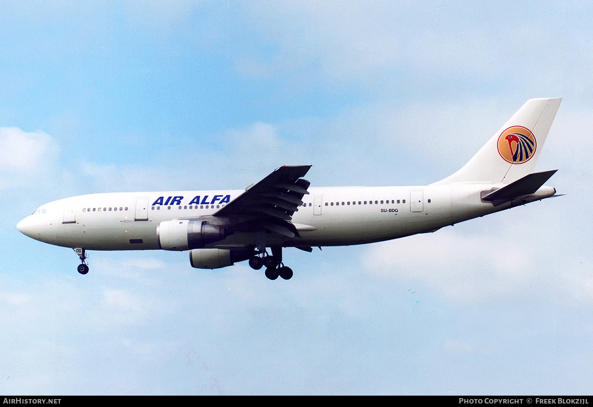 Aircraft Photo of SU-BDG | Airbus A300B4-203 | Air Alfa | AirHistory.net #362095