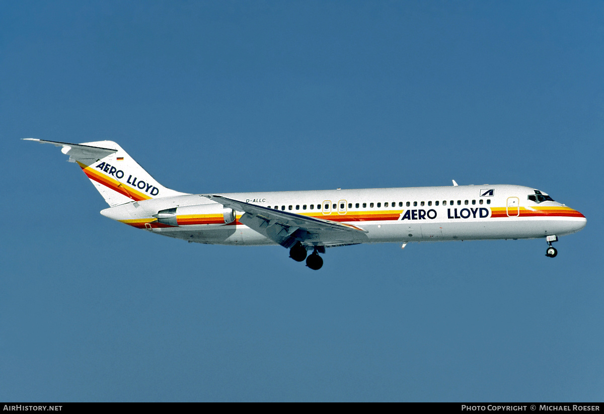 Aircraft Photo of D-ALLC | McDonnell Douglas DC-9-32 | Aero Lloyd | AirHistory.net #362104