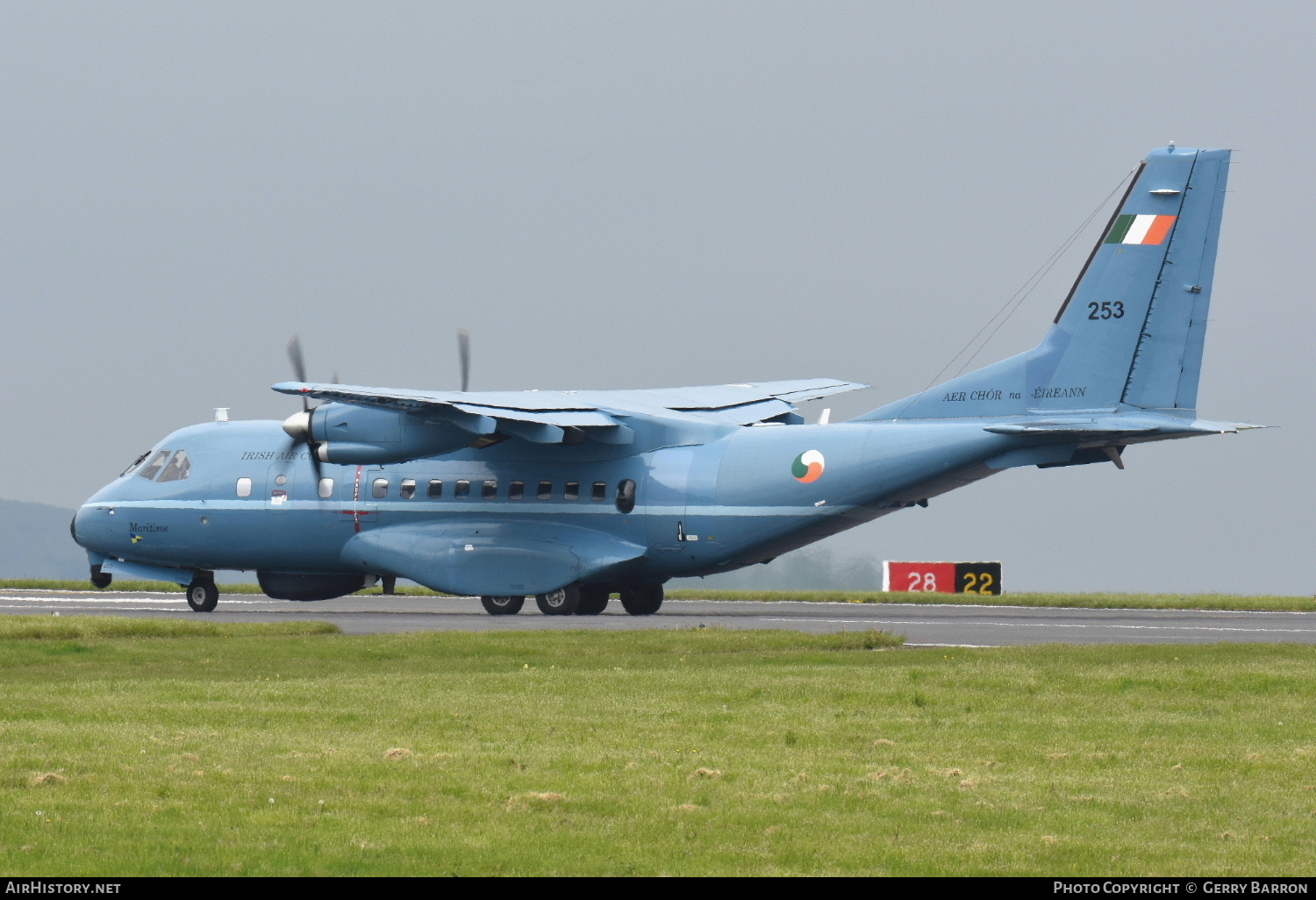 Aircraft Photo of 253 | CASA/IPTN CN235M-100 MPA | Ireland - Air Force | AirHistory.net #362129