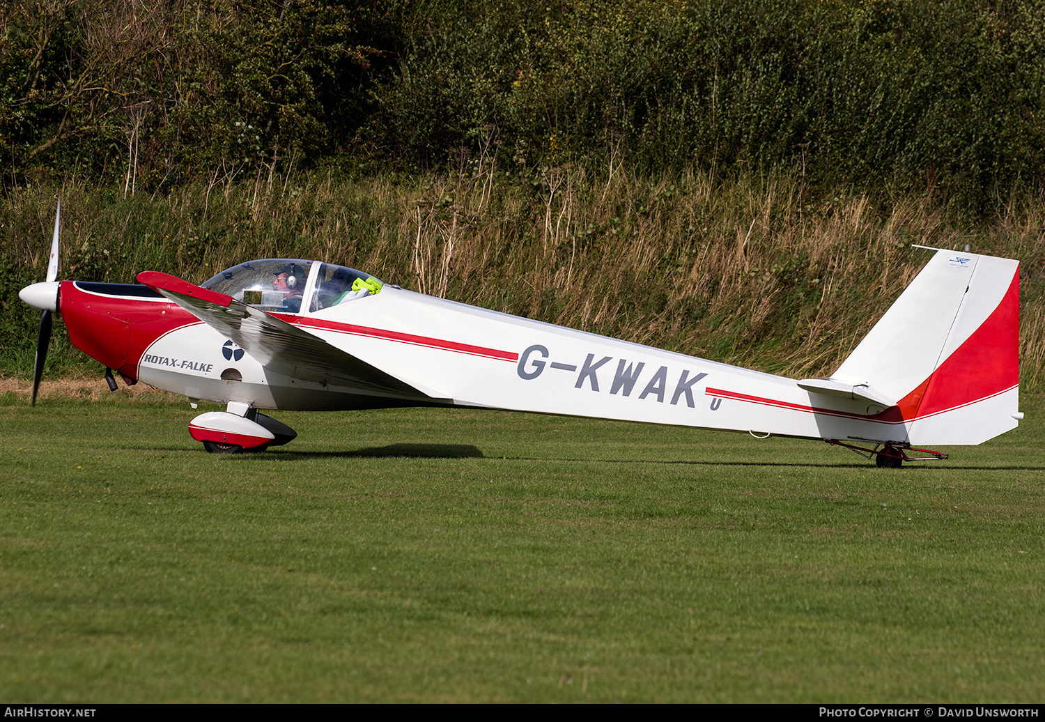 Aircraft Photo of G-KWAK | Scheibe SF-25C/TL Rotax-Falke | AirHistory.net #362131