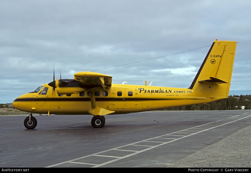 Aircraft Photo of C-GARW | De Havilland Canada DHC-6-300 Twin Otter | Ptarmigan Airways | AirHistory.net #362135