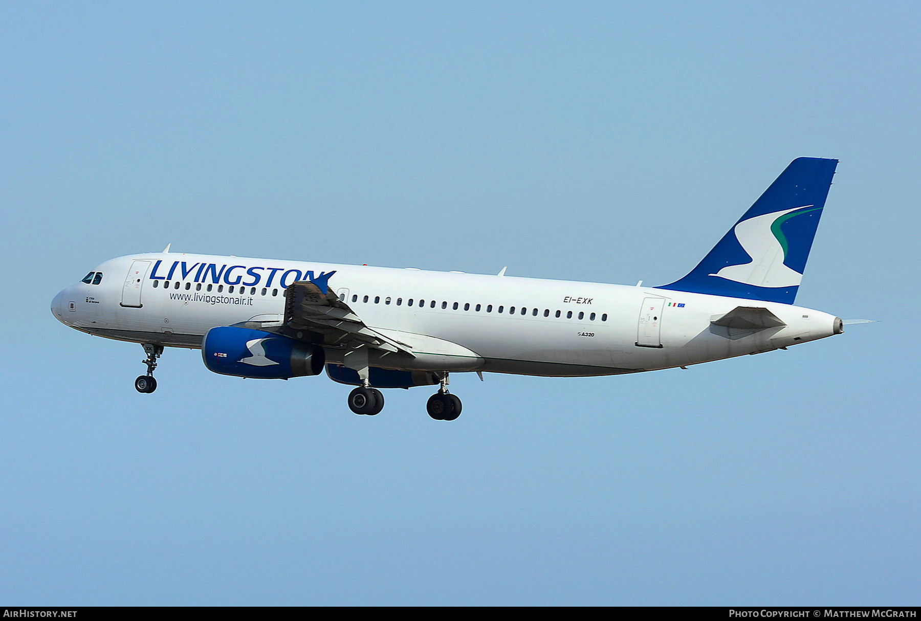 Aircraft Photo of EI-EXK | Airbus A320-232 | Livingston Air | AirHistory.net #362138