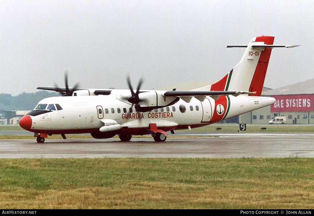 Aircraft Photo of MM62170 | ATR ATR-42-400MP Surveyor | Italy - Guardia Costiera | AirHistory.net #362144