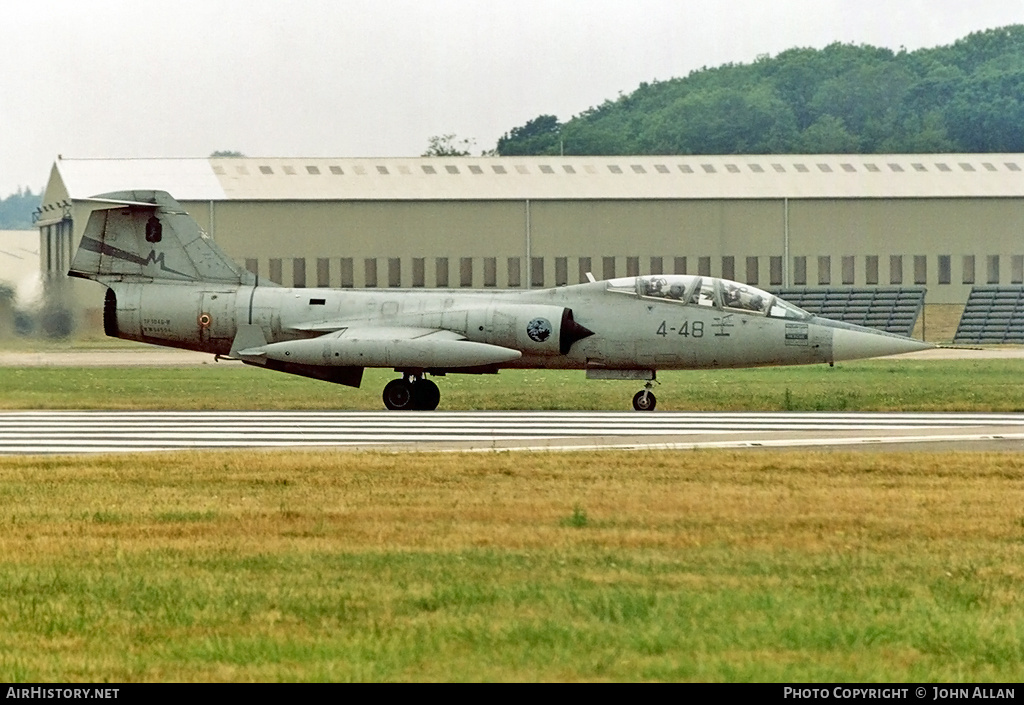 Aircraft Photo of MM54554 | Lockheed TF-104G/M Starfighter | Italy - Air Force | AirHistory.net #362166