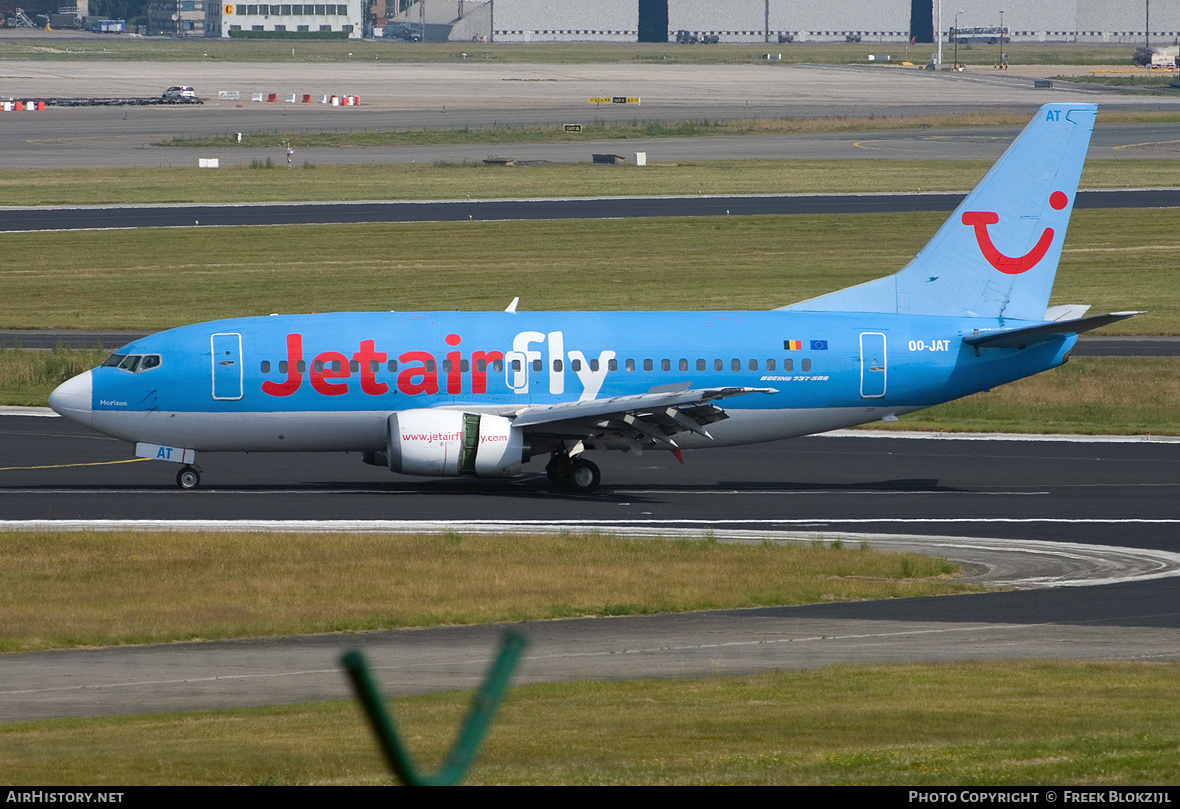 Aircraft Photo of OO-JAT | Boeing 737-5K5 | Jetairfly | AirHistory.net #362195
