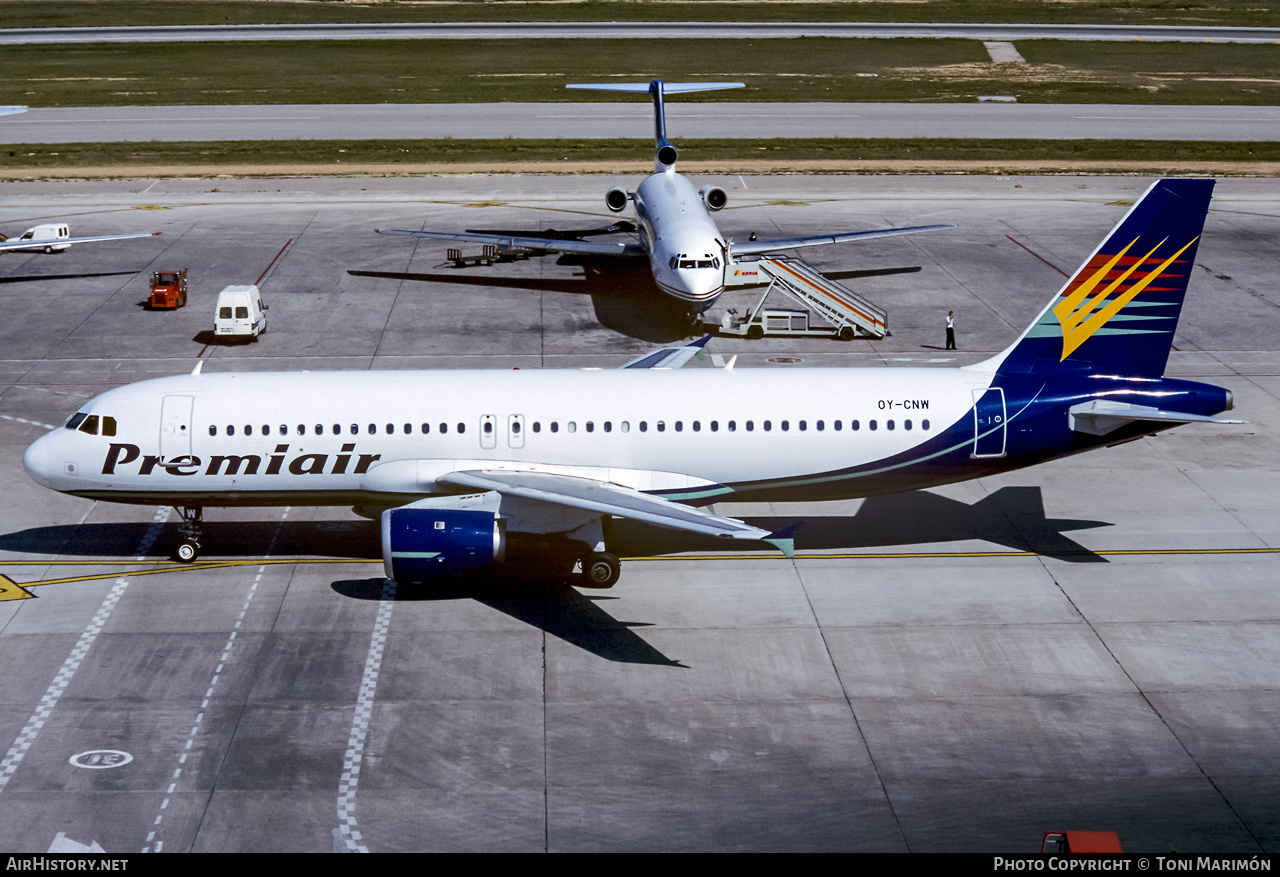 Aircraft Photo of OY-CNW | Airbus A320-212 | Premiair | AirHistory.net #362208