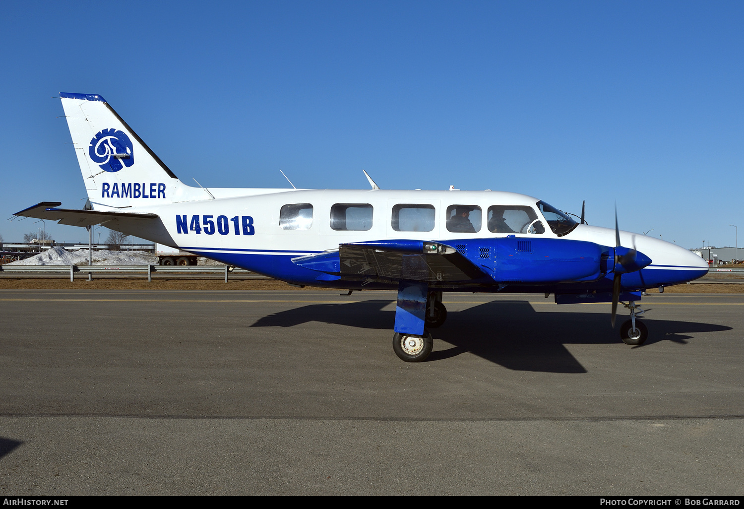 Aircraft Photo of N4501B | Piper PA-31-350 Chieftain | Rambler Air | AirHistory.net #362221