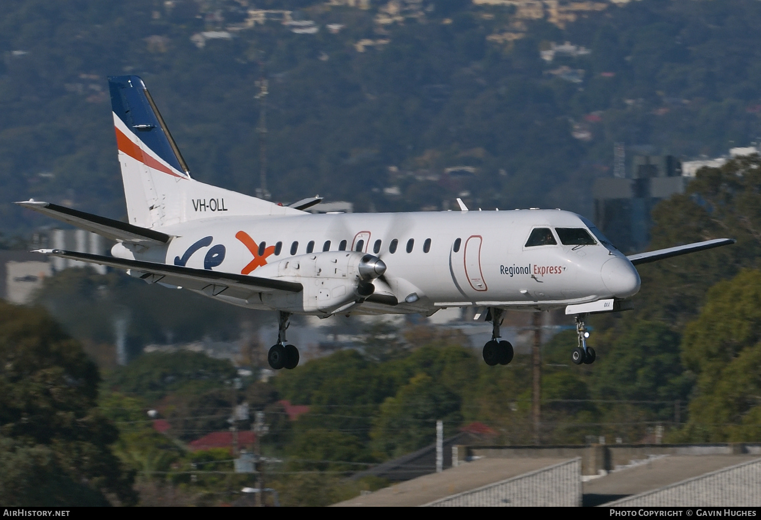 Aircraft Photo of VH-OLL | Saab 340B | REX - Regional Express | AirHistory.net #362227