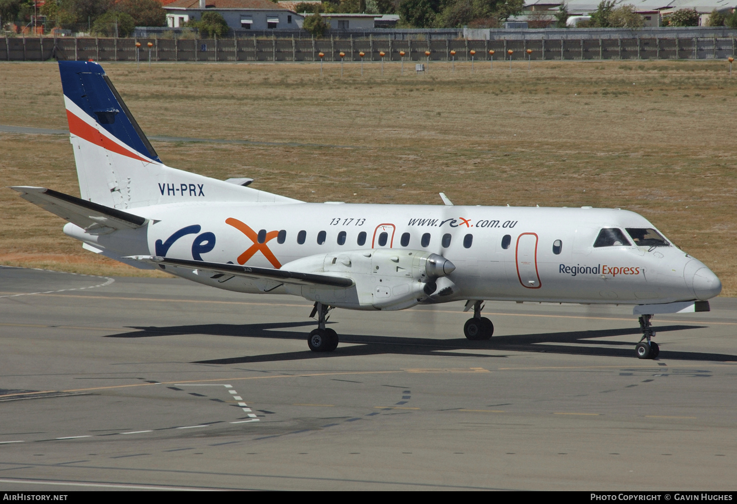 Aircraft Photo of VH-PRX | Saab 340B | REX - Regional Express | AirHistory.net #362231