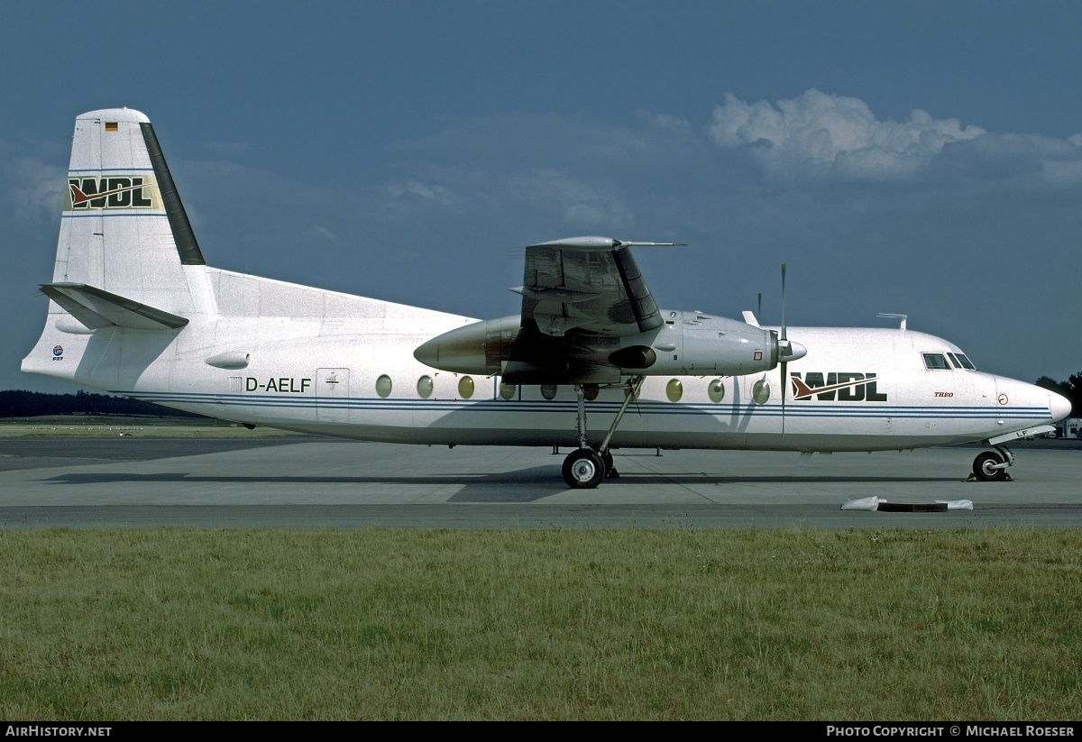 Aircraft Photo of D-AELF | Fokker F27-600 Friendship | WDL Aviation | AirHistory.net #362248