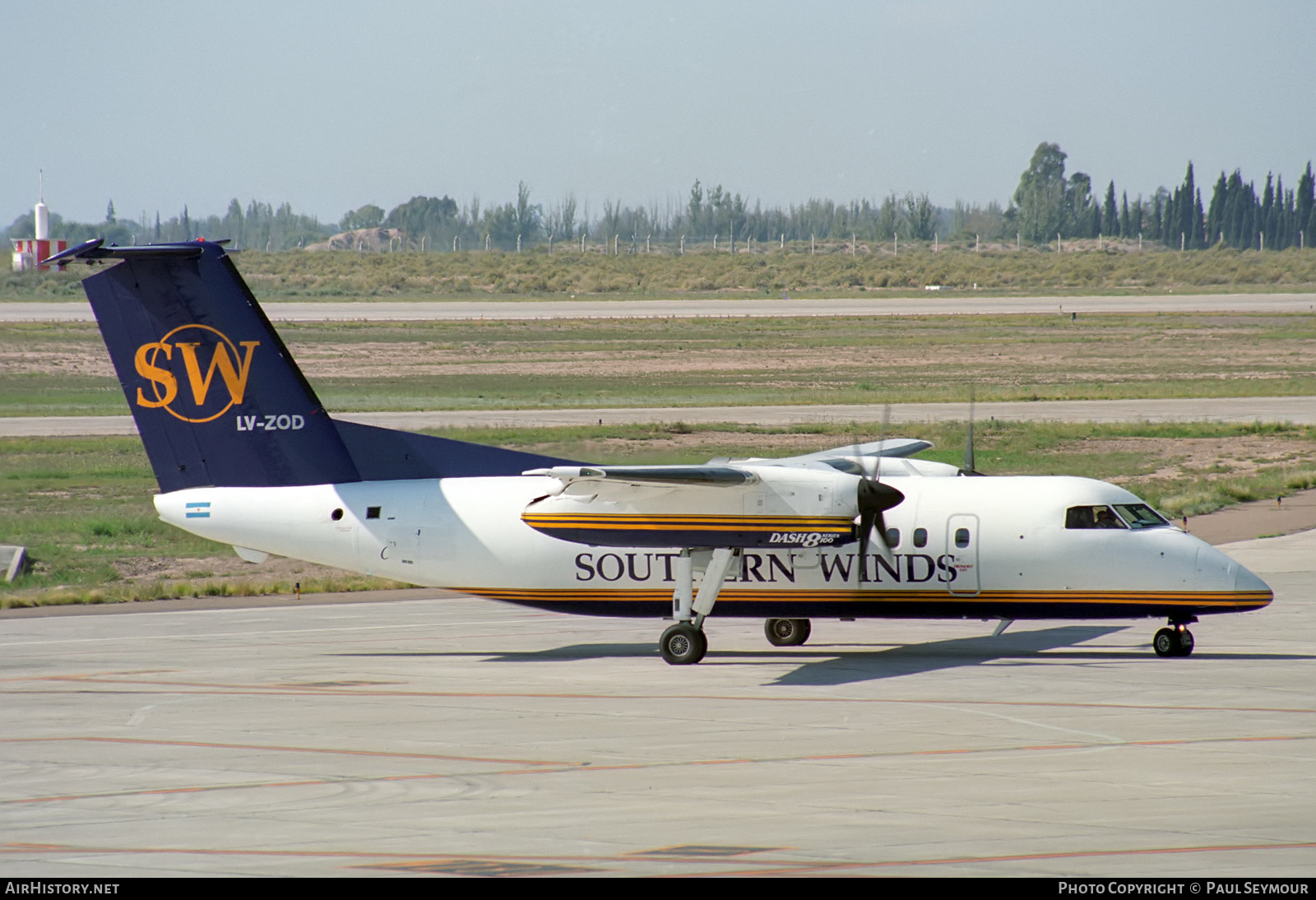 Aircraft Photo of LV-ZOD | De Havilland Canada DHC-8-102 Dash 8 | Southern Winds | AirHistory.net #362259