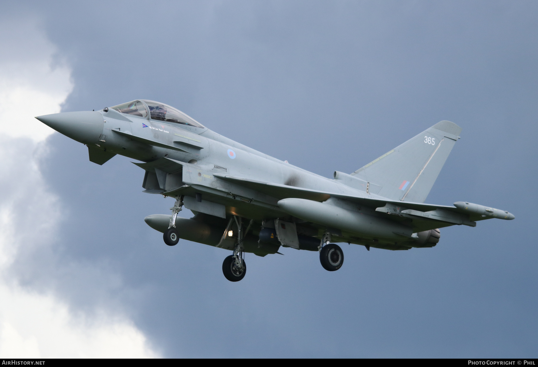 Aircraft Photo of ZK365 | Eurofighter EF-2000 Typhoon FGR4 | UK - Air Force | AirHistory.net #362270