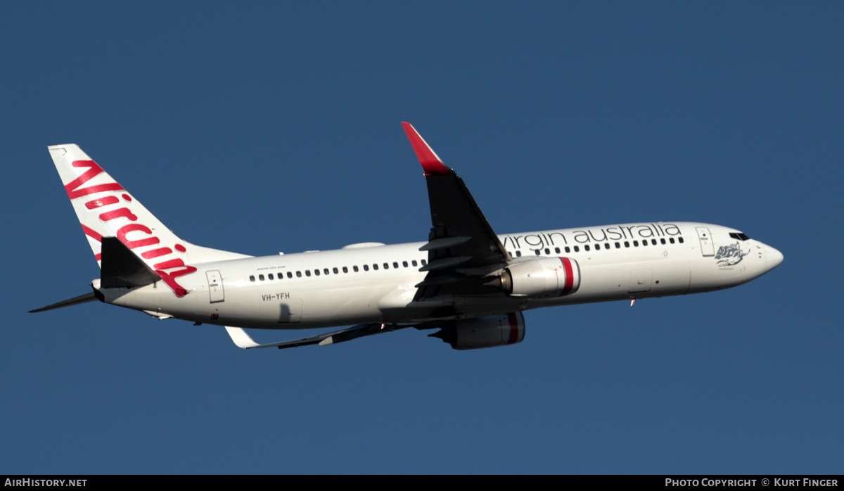 Aircraft Photo of VH-YFH | Boeing 737-8FE | Virgin Australia Airlines | AirHistory.net #362272