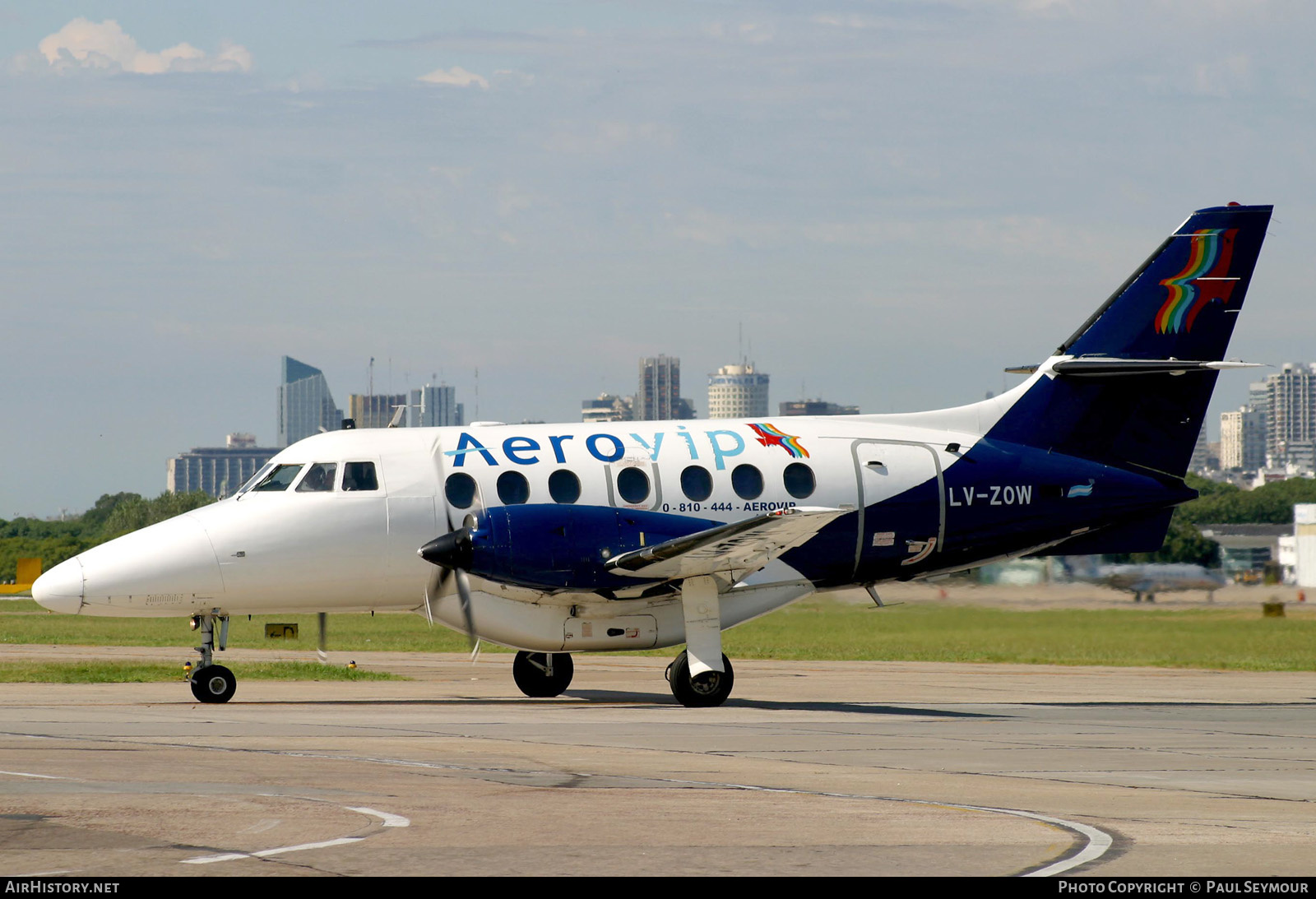 Aircraft Photo of LV-ZOW | British Aerospace BAe-3201 Jetstream Super 31 | Aero VIP Línea Aérea | AirHistory.net #362277