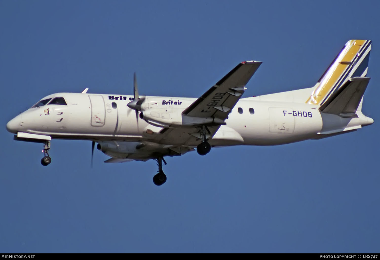 Aircraft Photo of F-GHDB | Saab 340A | Brit Air | AirHistory.net #362281