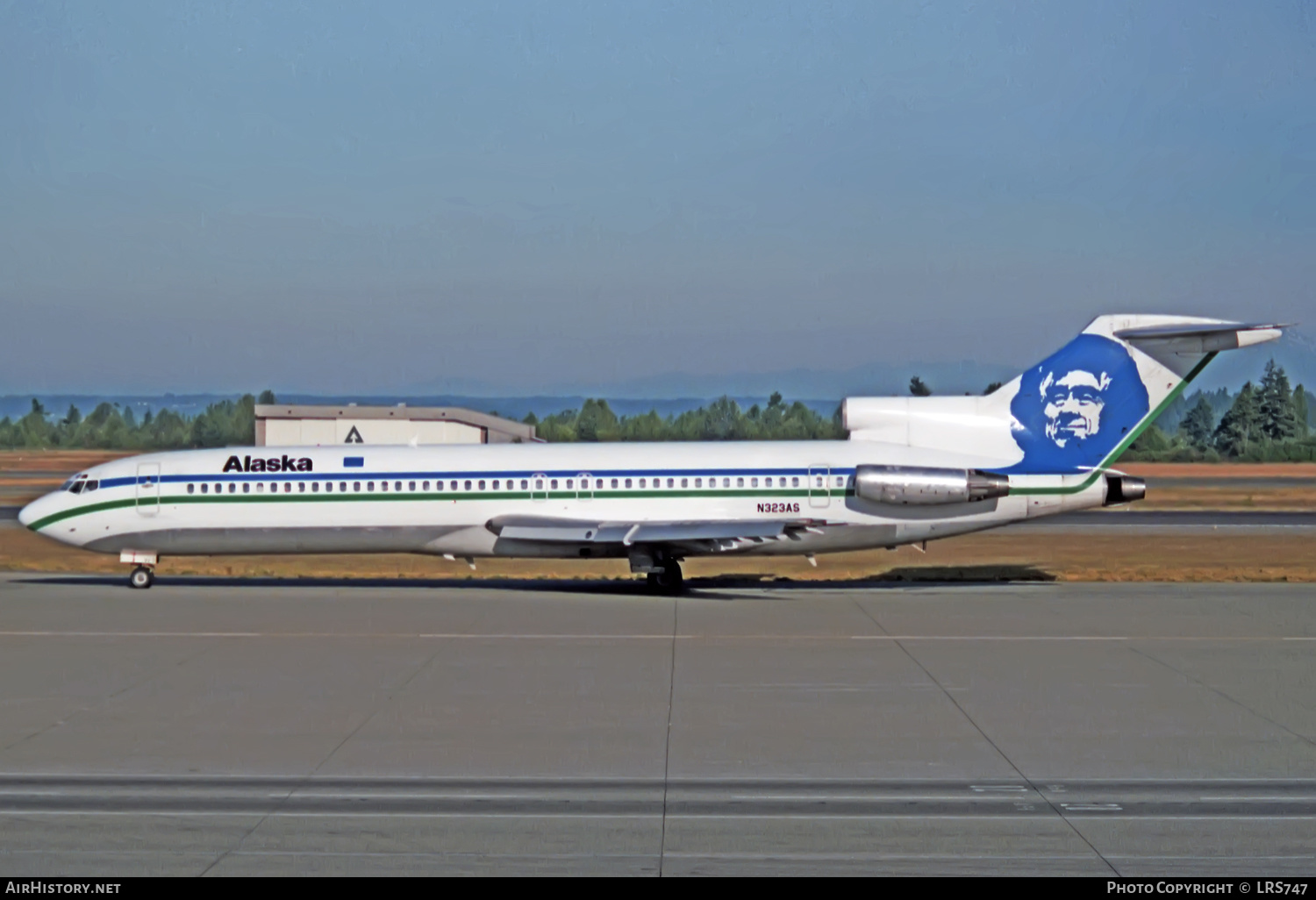 Aircraft Photo of N323AS | Boeing 727-227/Adv | Alaska Airlines | AirHistory.net #362283