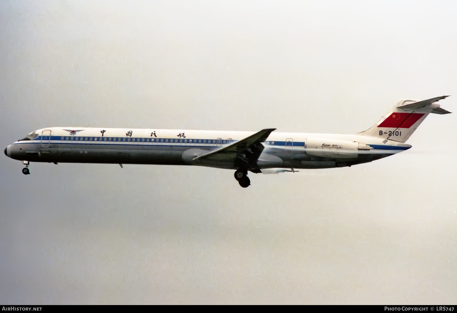 Aircraft Photo of B-2101 | McDonnell Douglas MD-82 (DC-9-82) | CAAC - Civil Aviation Administration of China | AirHistory.net #362284