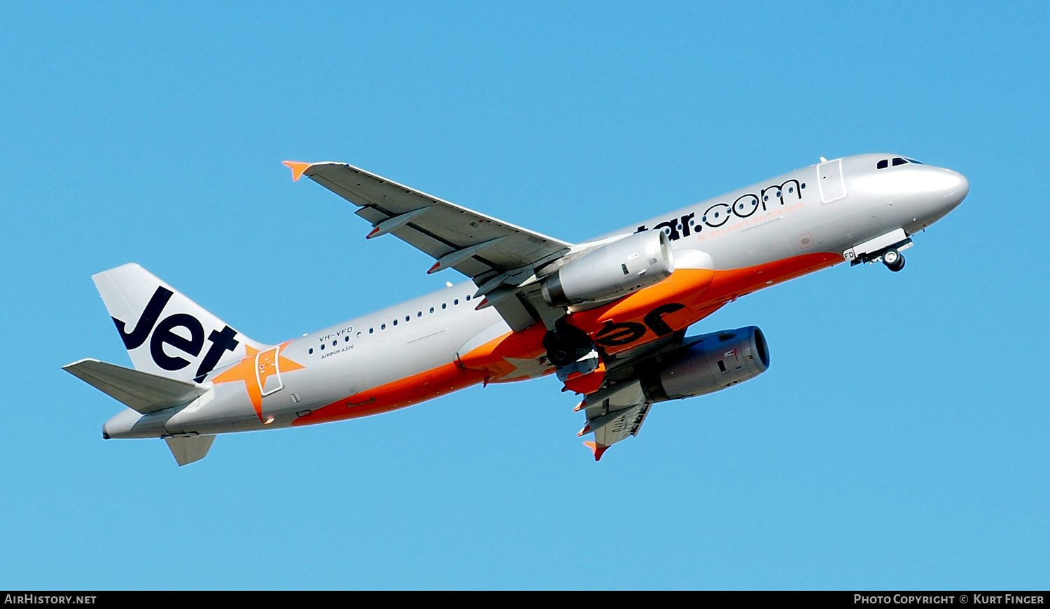 Aircraft Photo of VH-VFD | Airbus A320-232 | Jetstar Airways | AirHistory.net #362297