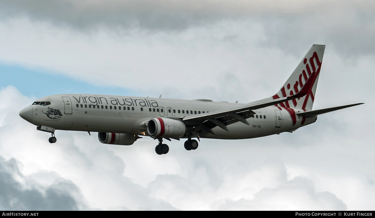 Aircraft Photo of VH-YIL | Boeing 737-8FE | Virgin Australia Airlines | AirHistory.net #362311