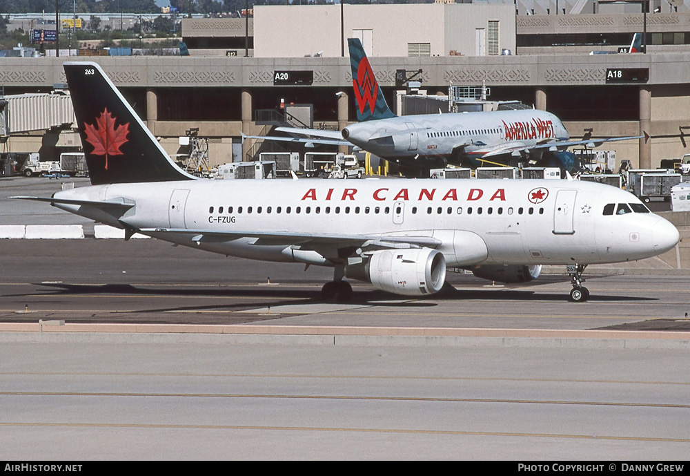 Aircraft Photo of C-FZUG | Airbus A319-114 | Air Canada | AirHistory.net #362346