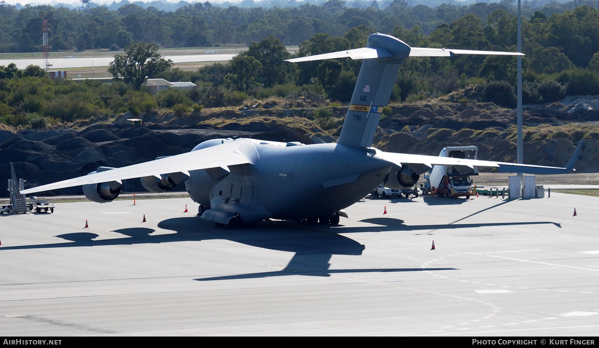 Aircraft Photo of 07-7183 / 77183 | Boeing C-17A Globemaster III | USA - Air Force | AirHistory.net #362355