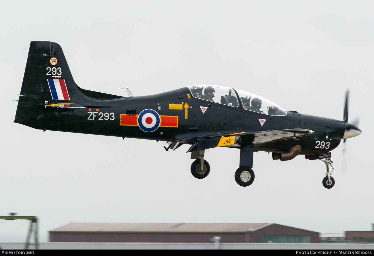 Aircraft Photo of ZF293 | Short S-312 Tucano T1 | UK - Air Force | AirHistory.net #362378