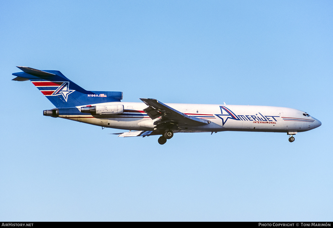 Aircraft Photo of N196AJ | Boeing 727-227/Adv(F) | Amerijet International | AirHistory.net #362392