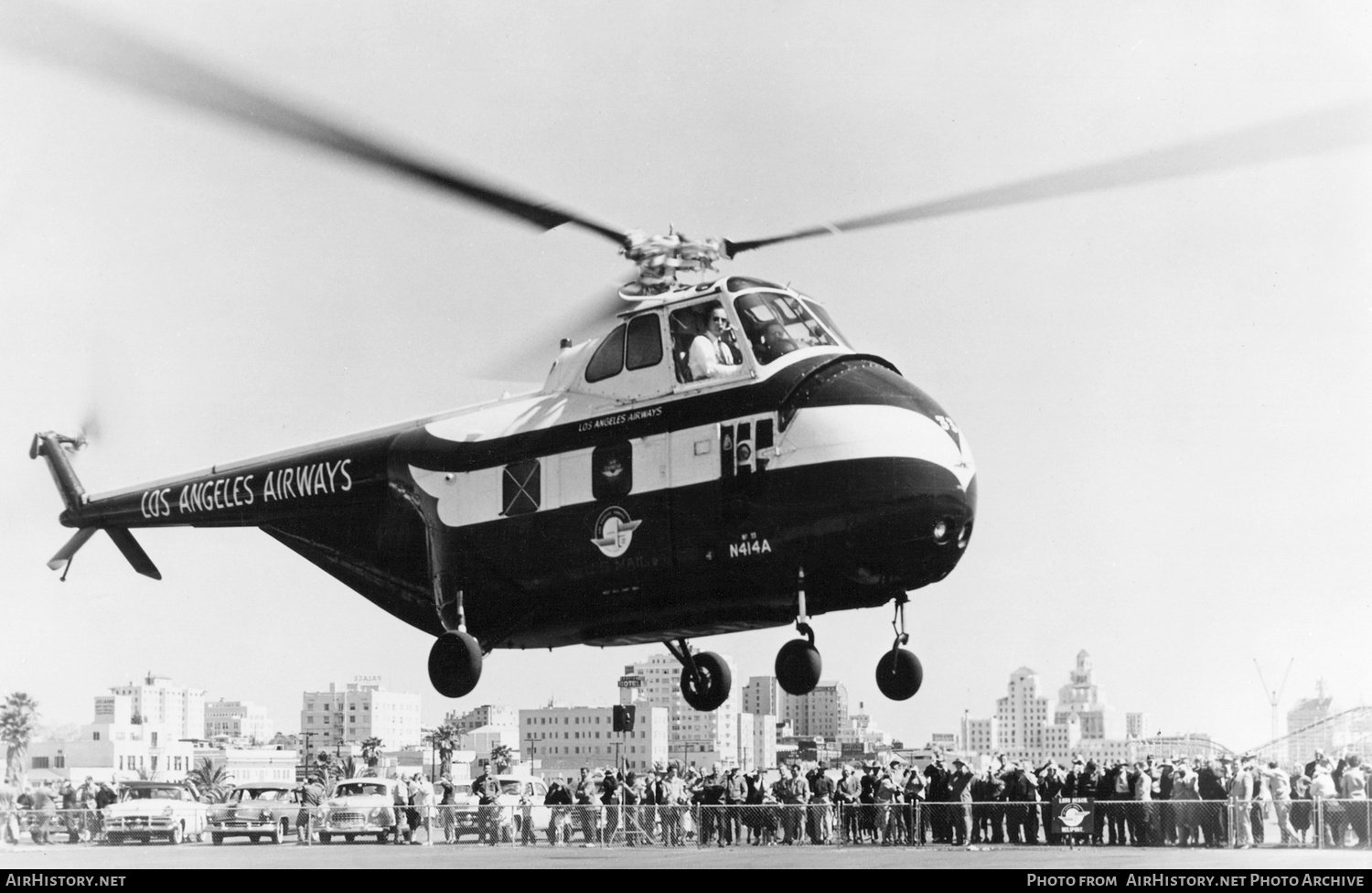 Aircraft Photo of N414A | Sikorsky S-55 | L A Airways - Los Angeles Airways | AirHistory.net #362416