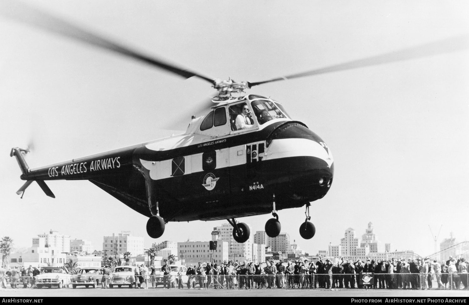 Aircraft Photo of N414A | Sikorsky S-55 | L A Airways - Los Angeles Airways | AirHistory.net #362416