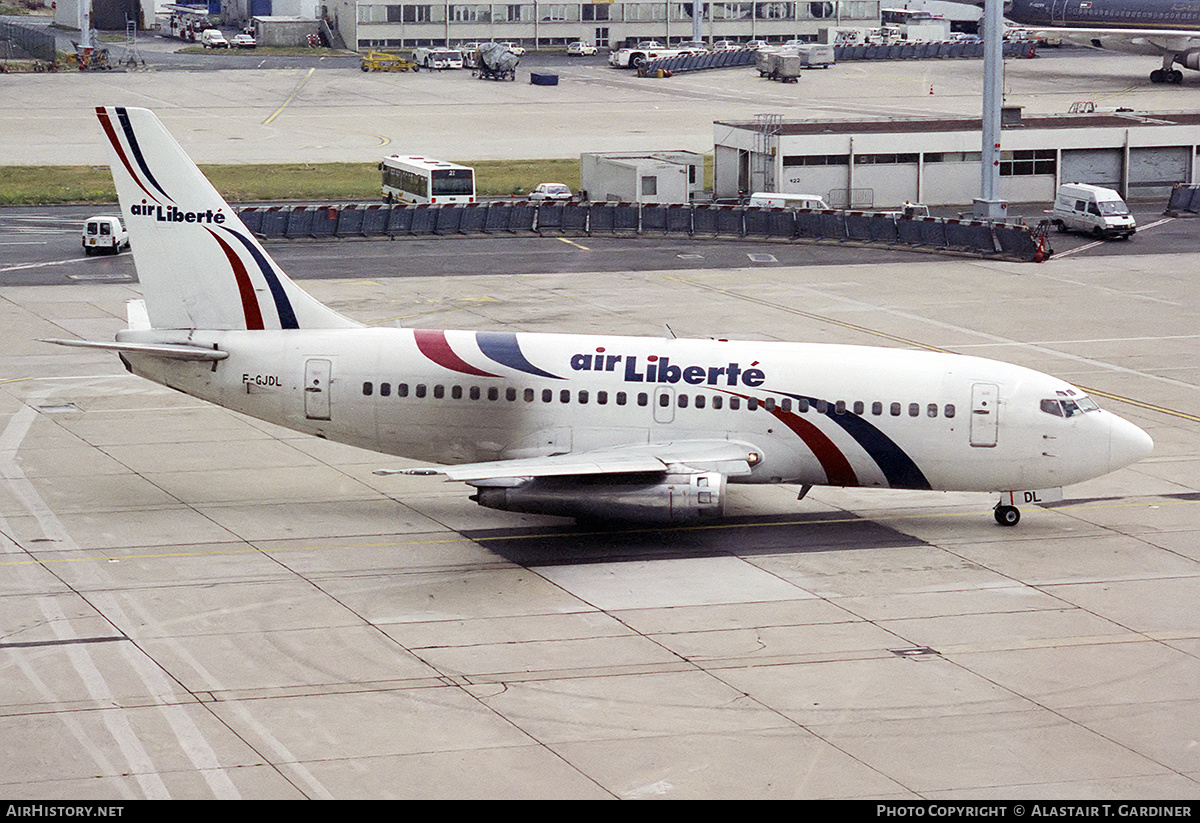 Aircraft Photo of F-GJDL | Boeing 737-210C | Air Liberté | AirHistory.net #362422