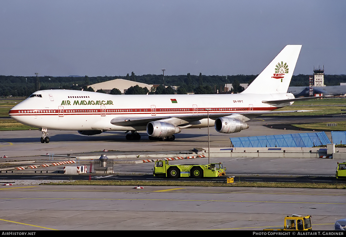 Aircraft Photo of 5R-MFT | Boeing 747-2B2BM | Air Madagascar | AirHistory.net #362440