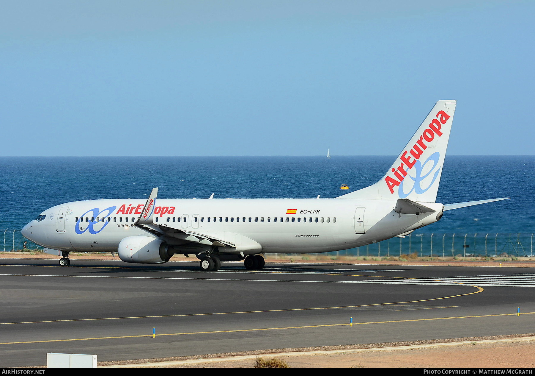 Aircraft Photo of EC-LPR | Boeing 737-85P | Air Europa | AirHistory.net #362450